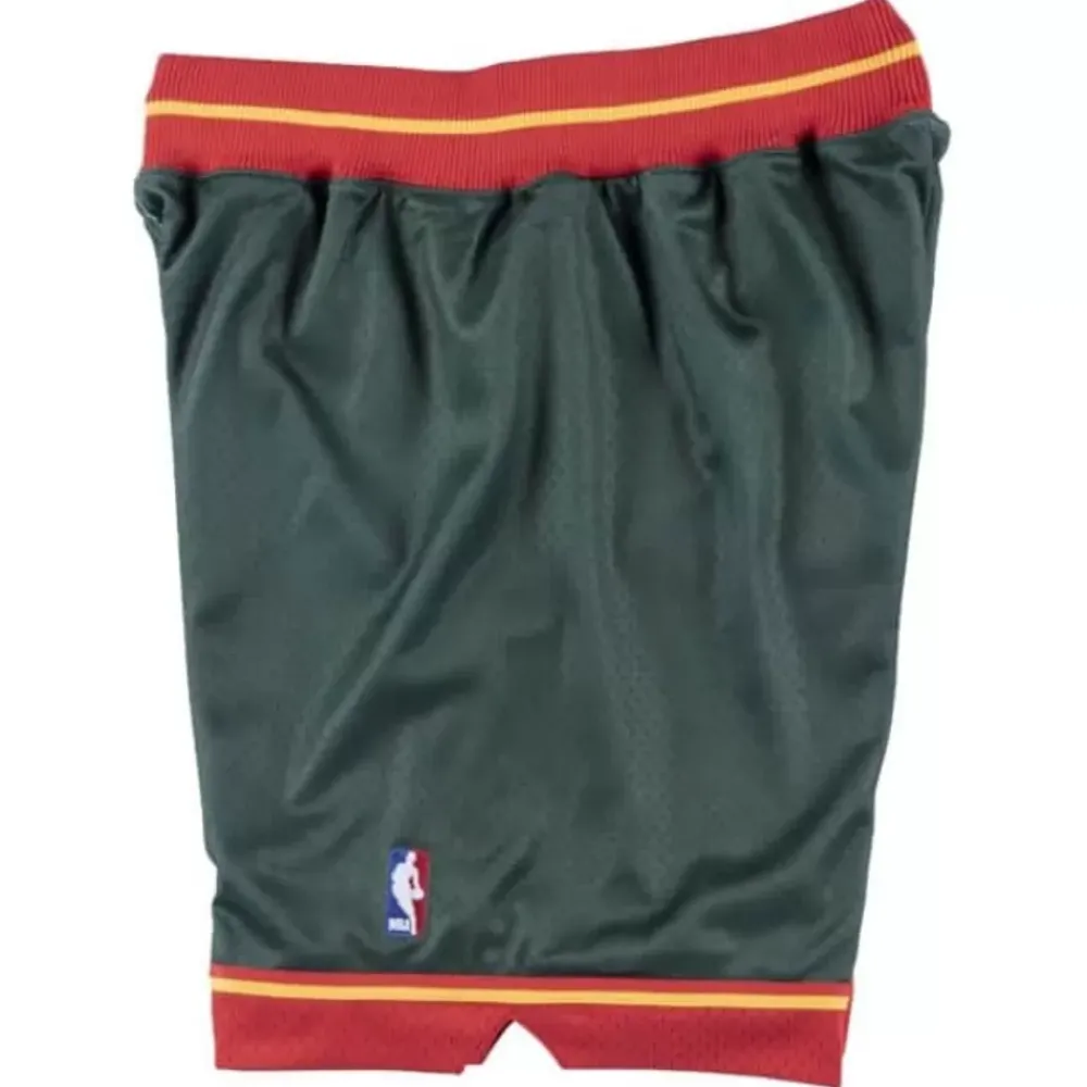 Shorts Mitchell & Ness -1995-96 Authentic Shorts Seattle Supersonics