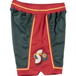 Shorts Mitchell & Ness -1995-96 Authentic Shorts Seattle Supersonics