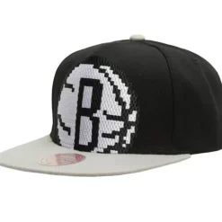 Headwear Mitchell & Ness -8 Bit Xl Snapback Hwc Brooklyn Nets