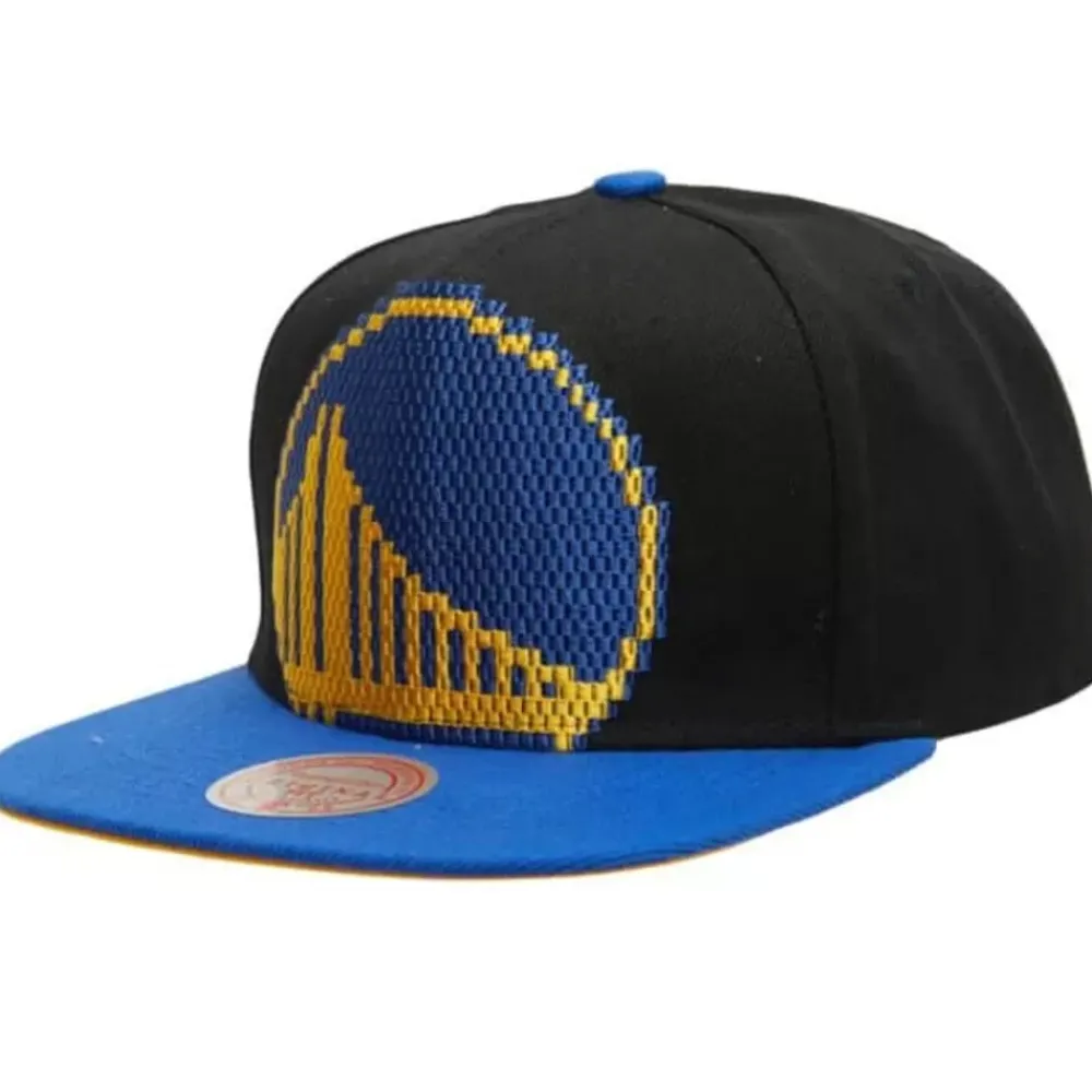 Headwear Mitchell & Ness -8 Bit Xl Snapback Hwc Golden State Warriors