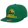 Headwear Mitchell & Ness -75 Logo Snapback Seattle Supersonics