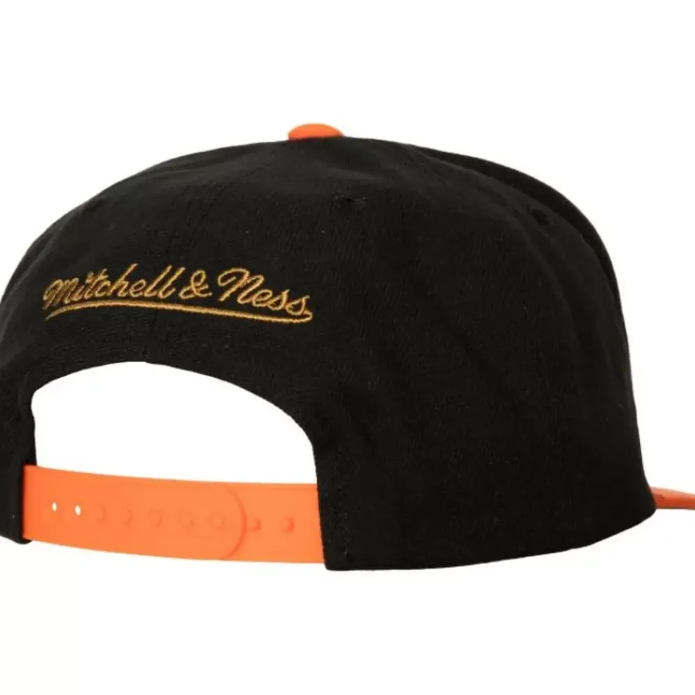 Headwear Mitchell & Ness -2 Tone Side Patch Snapback Anaheim Ducks