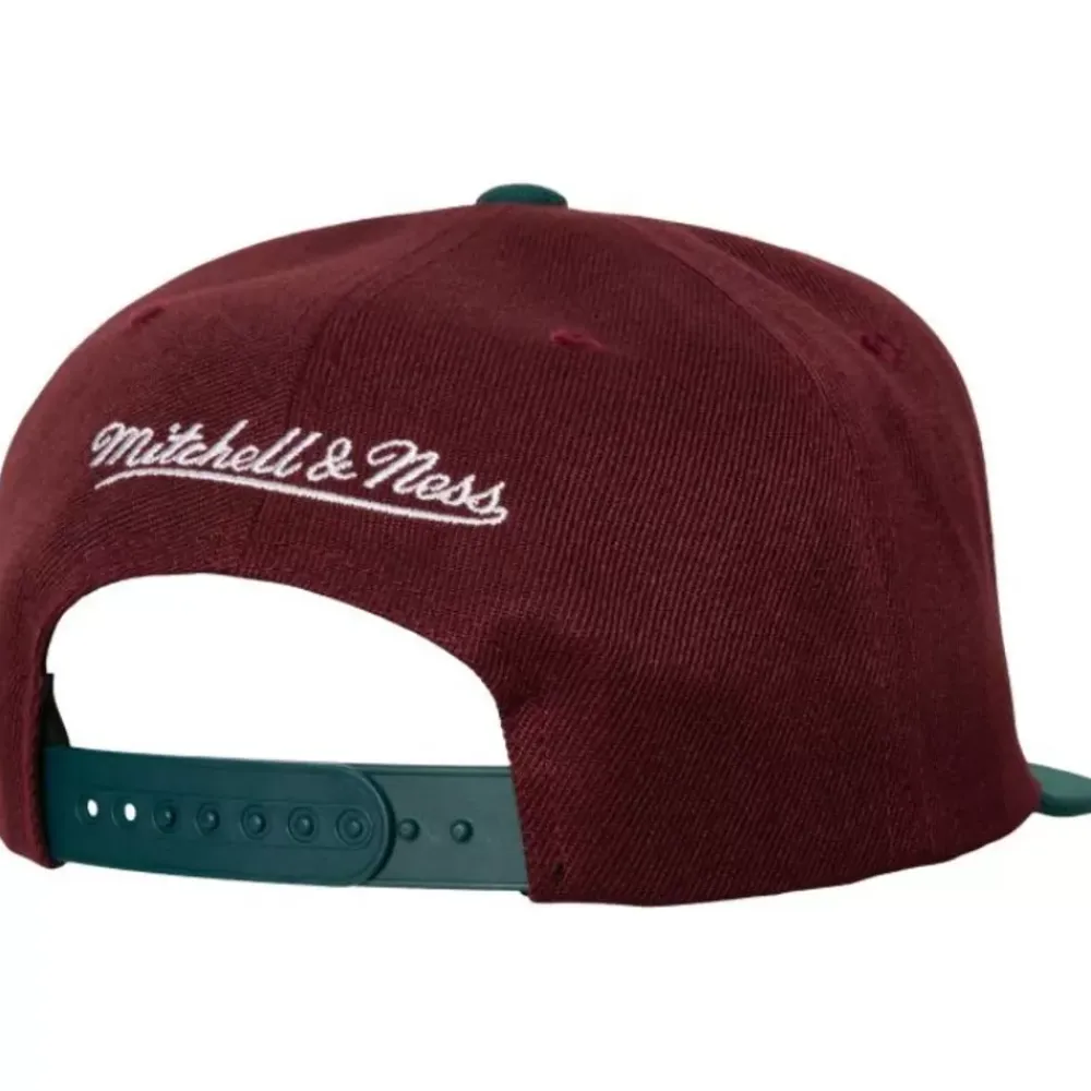 Headwear Mitchell & Ness -2 Tone Side Patch Snapback Anaheim Ducks