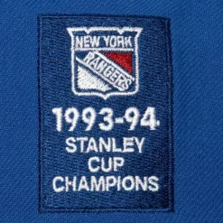 Headwear Mitchell & Ness -2 Tone Side Patch Snapback New York Rangers