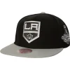 Headwear Mitchell & Ness -2 Tone Side Patch Snapback Los Angeles Kings