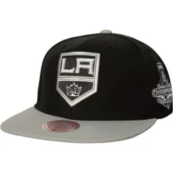 Headwear Mitchell & Ness -2 Tone Side Patch Snapback Los Angeles Kings