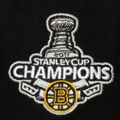 Headwear Mitchell & Ness -2 Tone Side Patch Snapback Boston Bruins