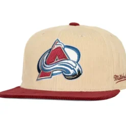 Headwear Mitchell & Ness -2 Tone Team Cord Fitted Colorado Avalanche