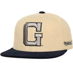 Headwear Mitchell & Ness -2 Tone Team Cord Fitted Georgetown University