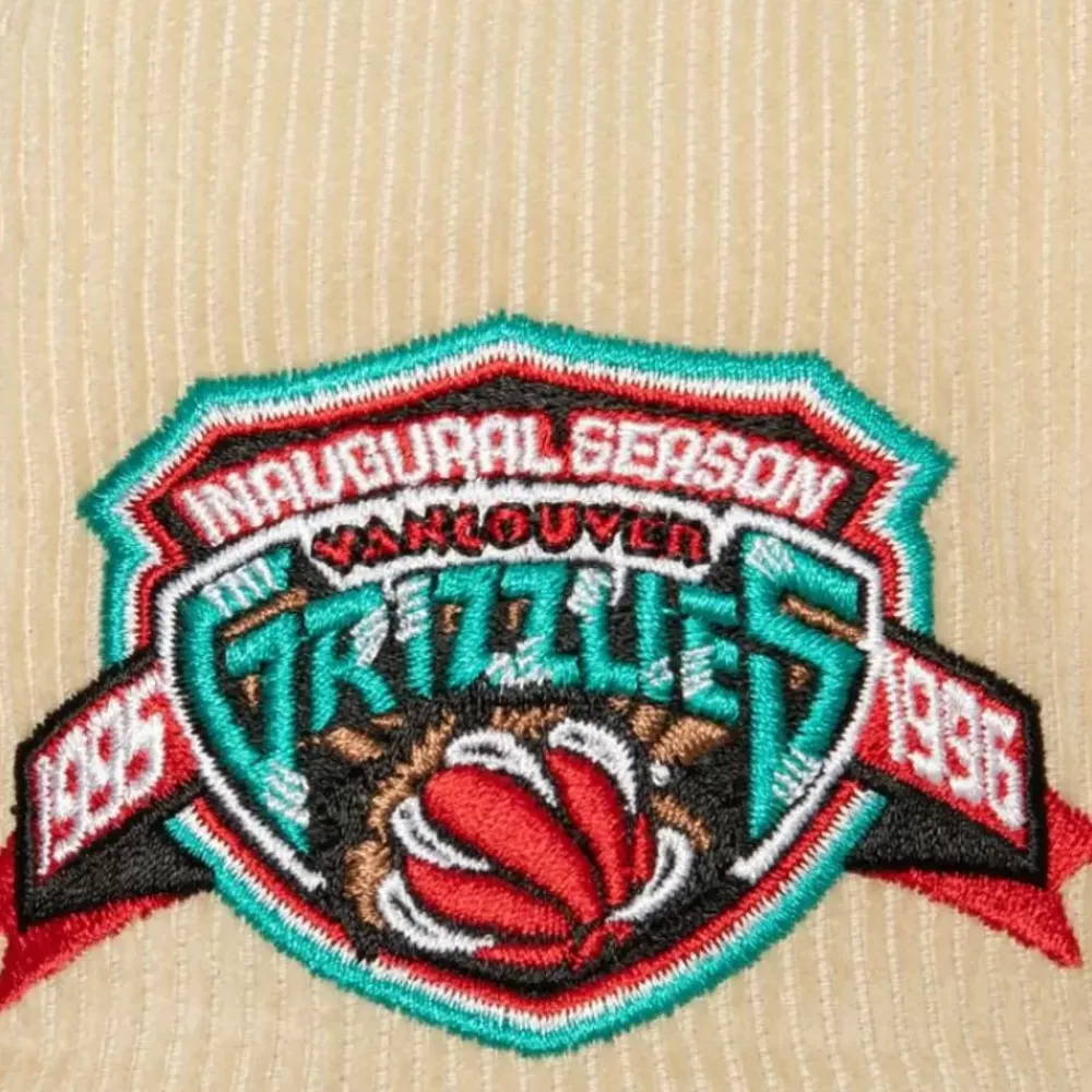 Headwear Mitchell & Ness -2 Tone Team Cord Fitted Hwc Vancouver Grizzlies