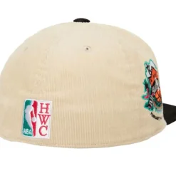 Headwear Mitchell & Ness -2 Tone Team Cord Fitted Hwc San Antonio Spurs