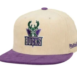 Headwear Mitchell & Ness -2 Tone Team Cord Fitted Hwc Milwaukee Bucks