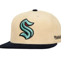 Headwear Mitchell & Ness -2 Tone Team Cord Fitted Seattle Kraken
