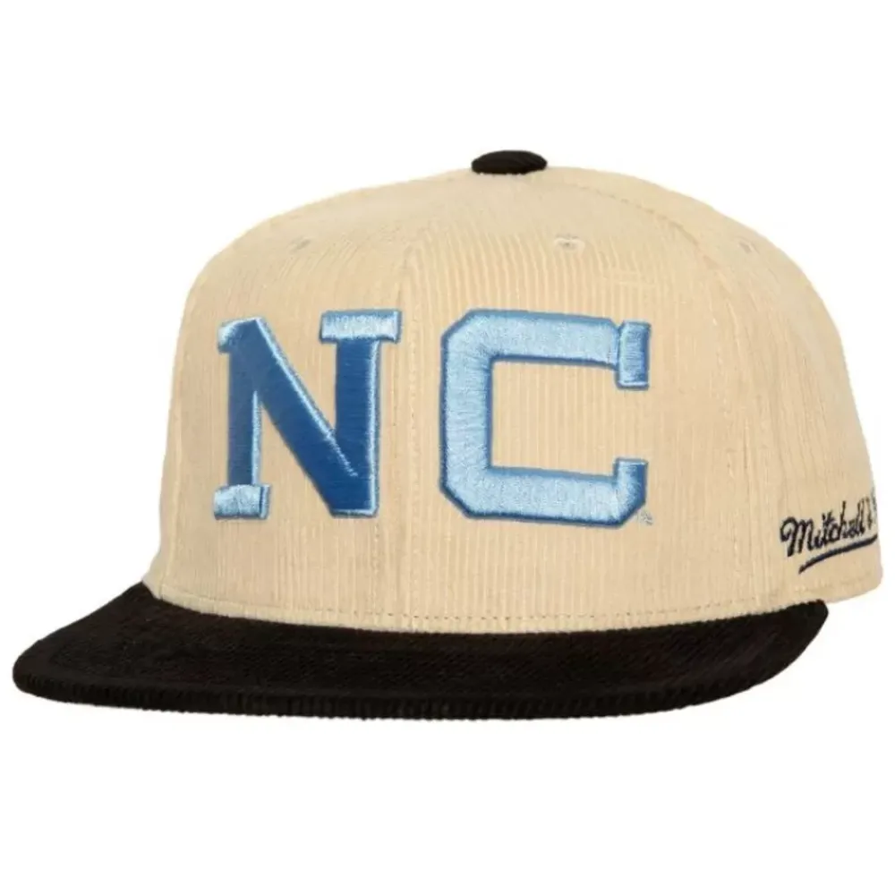 Headwear Mitchell & Ness -2 Tone Team Cord Fitted University Of North Carolina