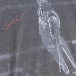 Apparel Mitchell & Ness T-Shirts & Tops-Above The Rim Sublimated Ss Tee Philadelphia 76Ers Allen Iverson