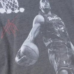 Apparel Mitchell & Ness T-Shirts & Tops-Above The Rim Sublimated Ss Tee Toronto Raptors Vince Carter