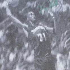 Apparel Mitchell & Ness T-Shirts & Tops-Above The Rim Sublimated Ss Tee Minnesota Timberwolves Kevin Garnett