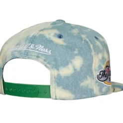 Headwear Mitchell & Ness -Acid Wash Snapback Boston Celtics