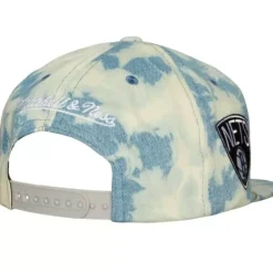 Headwear Mitchell & Ness -Acid Wash Snapback Brooklyn Nets