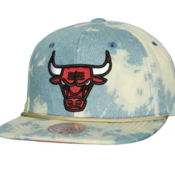 Headwear Mitchell & Ness -Acid Wash Snapback Chicago Bulls