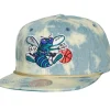Headwear Mitchell & Ness -Acid Wash Snapback Hwc Charlotte Hornets