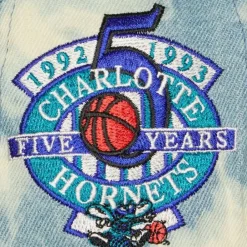 Headwear Mitchell & Ness -Acid Wash Snapback Hwc Charlotte Hornets