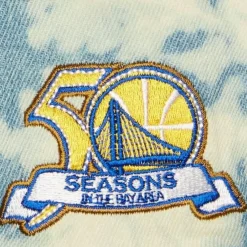 Headwear Mitchell & Ness -Acid Wash Snapback Hwc Golden State Warriors