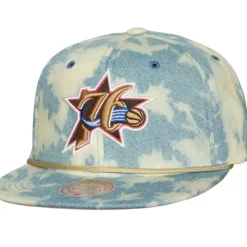 Headwear Mitchell & Ness -Acid Wash Snapback Hwc Philadelphia 76Ers