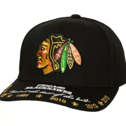 Headwear Mitchell & Ness -Against The Best Pro Snapback Chicago Blackhawks