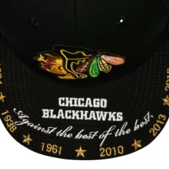 Headwear Mitchell & Ness -Against The Best Pro Snapback Chicago Blackhawks