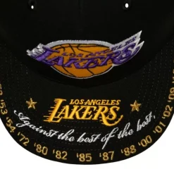 Headwear Mitchell & Ness -Against The Best Pro Snapback Los Angeles Lakers