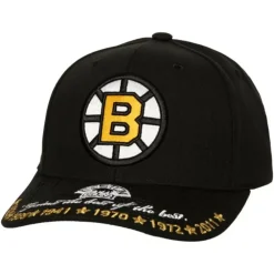 Headwear Mitchell & Ness -Against The Best Pro Snapback Vntg Boston Bruins