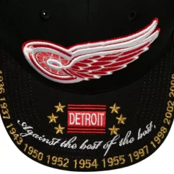 Headwear Mitchell & Ness -Against The Best Pro Snapback Vntg Detroit Red Wings