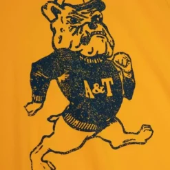 Apparel Mitchell & Ness T-Shirts & Tops-Aggie Tee North Carolina A&T University