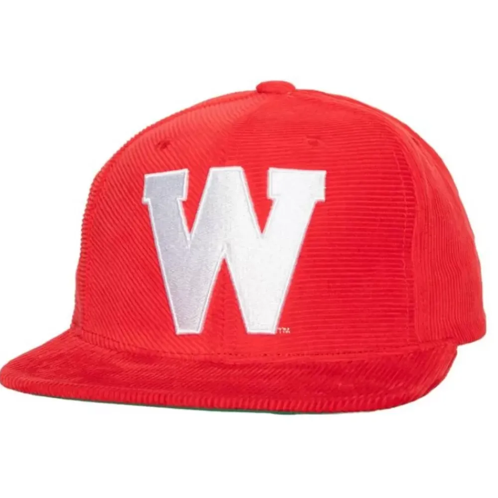Headwear Mitchell & Ness -All Directions Snapback University Of Wisconsin - Madison