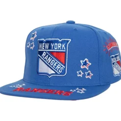 Headwear Mitchell & Ness -All Out Snapback New York Rangers