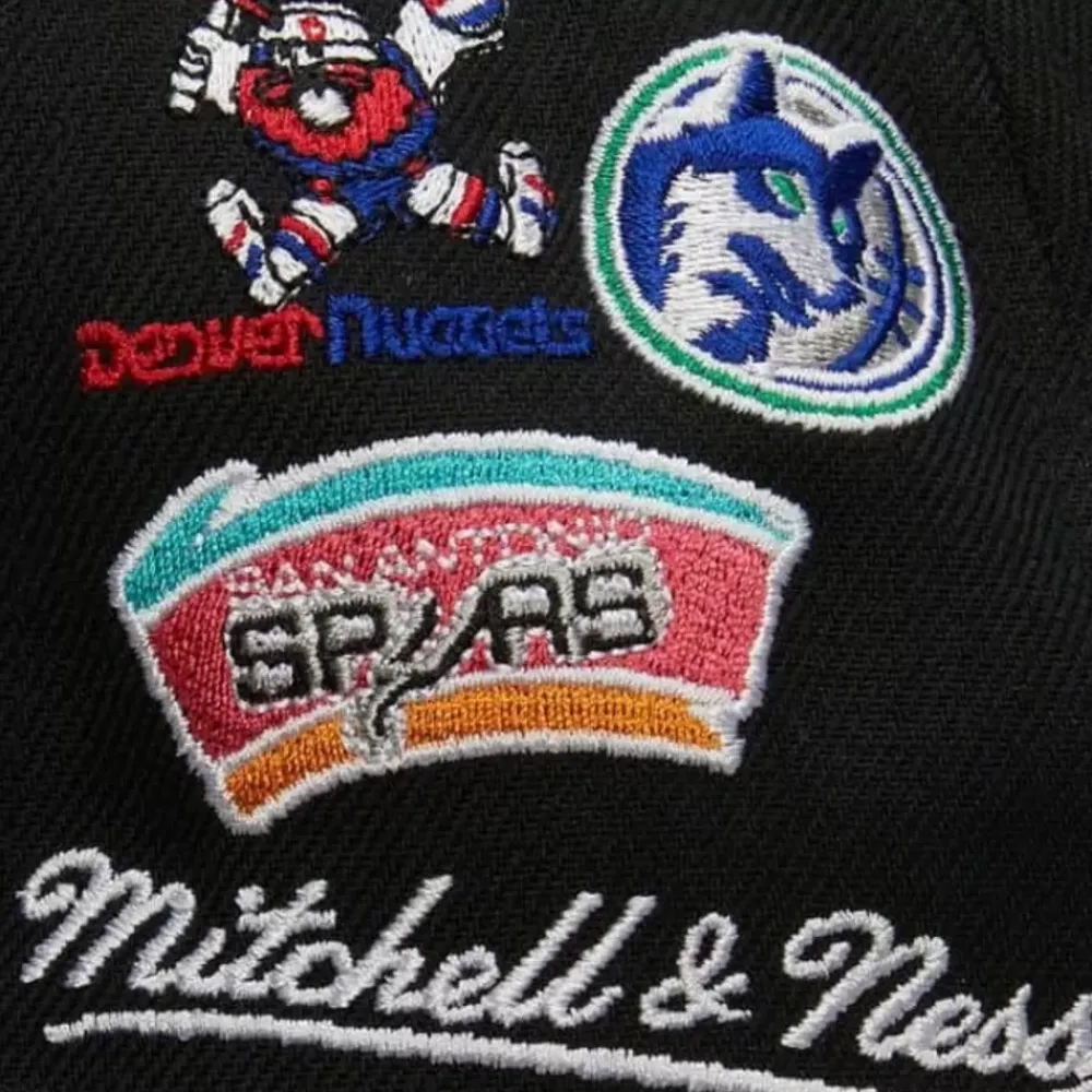 Headwear Mitchell & Ness -All Over Conference Deadstock Snapback Hwc West