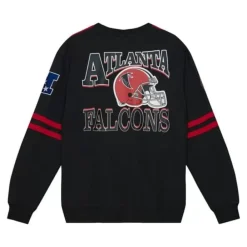 Apparel Mitchell & Ness T-Shirts & Tops-All Over Crew 2.0 Atlanta Falcons