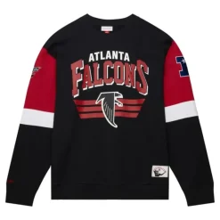 Apparel Mitchell & Ness Hoodies & Sweatshirts-All Over Crew 3.0 Atlanta Falcons