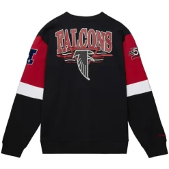 Apparel Mitchell & Ness Hoodies & Sweatshirts-All Over Crew 3.0 Atlanta Falcons