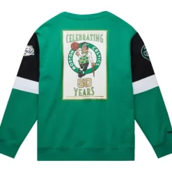 Apparel Mitchell & Ness Hoodies & Sweatshirts-All Over Crew 3.0 Boston Celtics