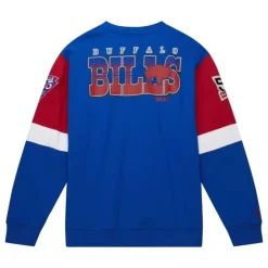 Apparel Mitchell & Ness Hoodies & Sweatshirts-All Over Crew 3.0 Buffalo Bills