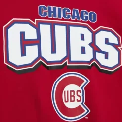 Apparel Mitchell & Ness T-Shirts & Tops-All Over Crew 2.0 Chicago Cubs