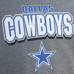 Apparel Mitchell & Ness T-Shirts & Tops-All Over Crew 2.0 Dallas Cowboys
