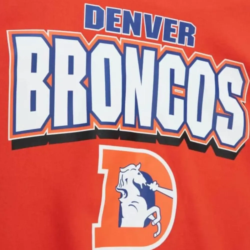 Apparel Mitchell & Ness T-Shirts & Tops-All Over Crew 2.0 Denver Broncos