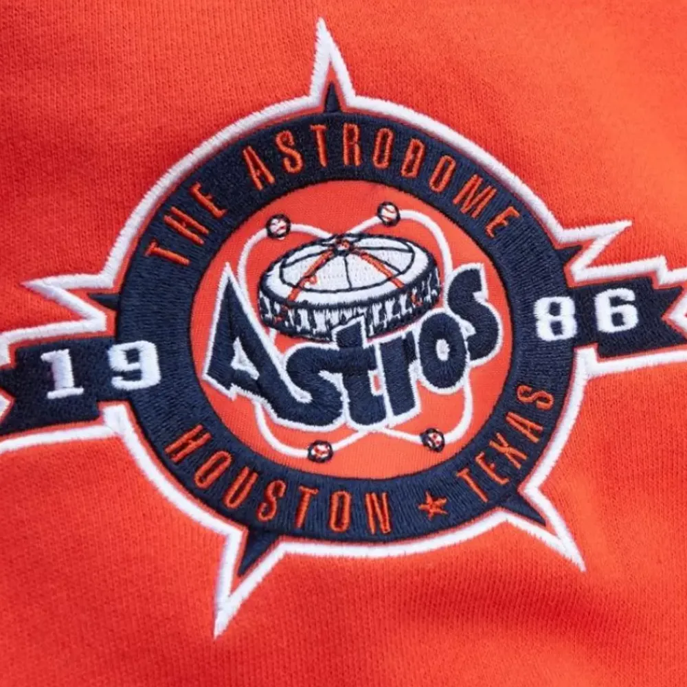 Apparel Mitchell & Ness Hoodies & Sweatshirts-All Over Crew 3.0 Houston Astros