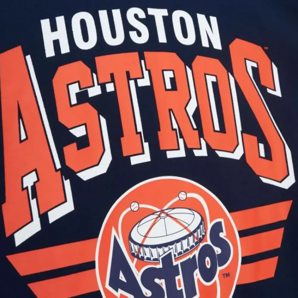 Apparel Mitchell & Ness Hoodies & Sweatshirts-All Over Crew 3.0 Houston Astros