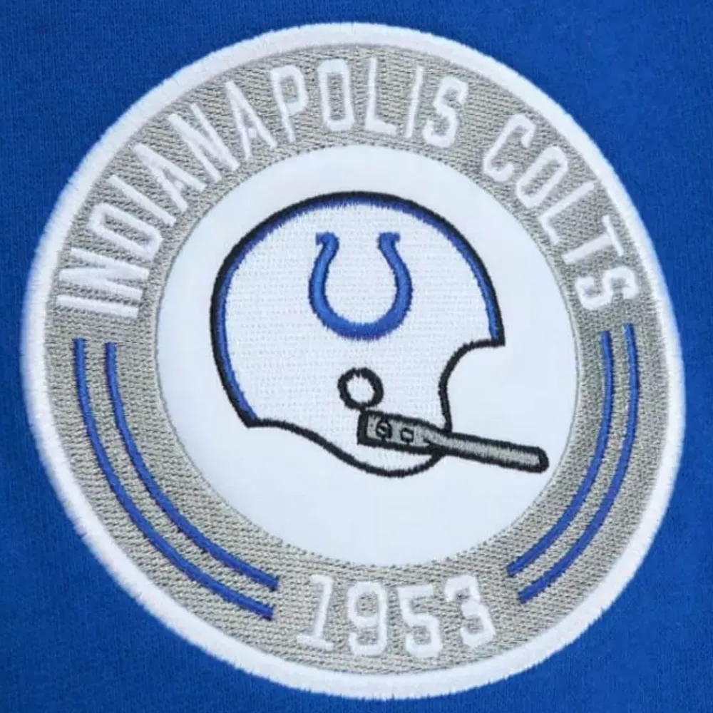 Apparel Mitchell & Ness T-Shirts & Tops-All Over Crew 2.0 Indianapolis Colts