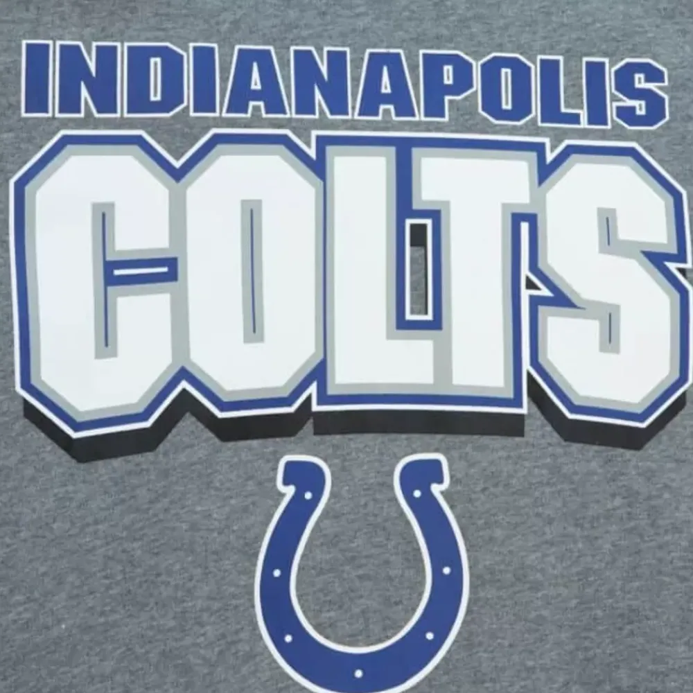 Apparel Mitchell & Ness T-Shirts & Tops-All Over Crew 2.0 Indianapolis Colts