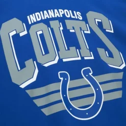 Apparel Mitchell & Ness Hoodies & Sweatshirts-All Over Crew 3.0 Indianapolis Colts
